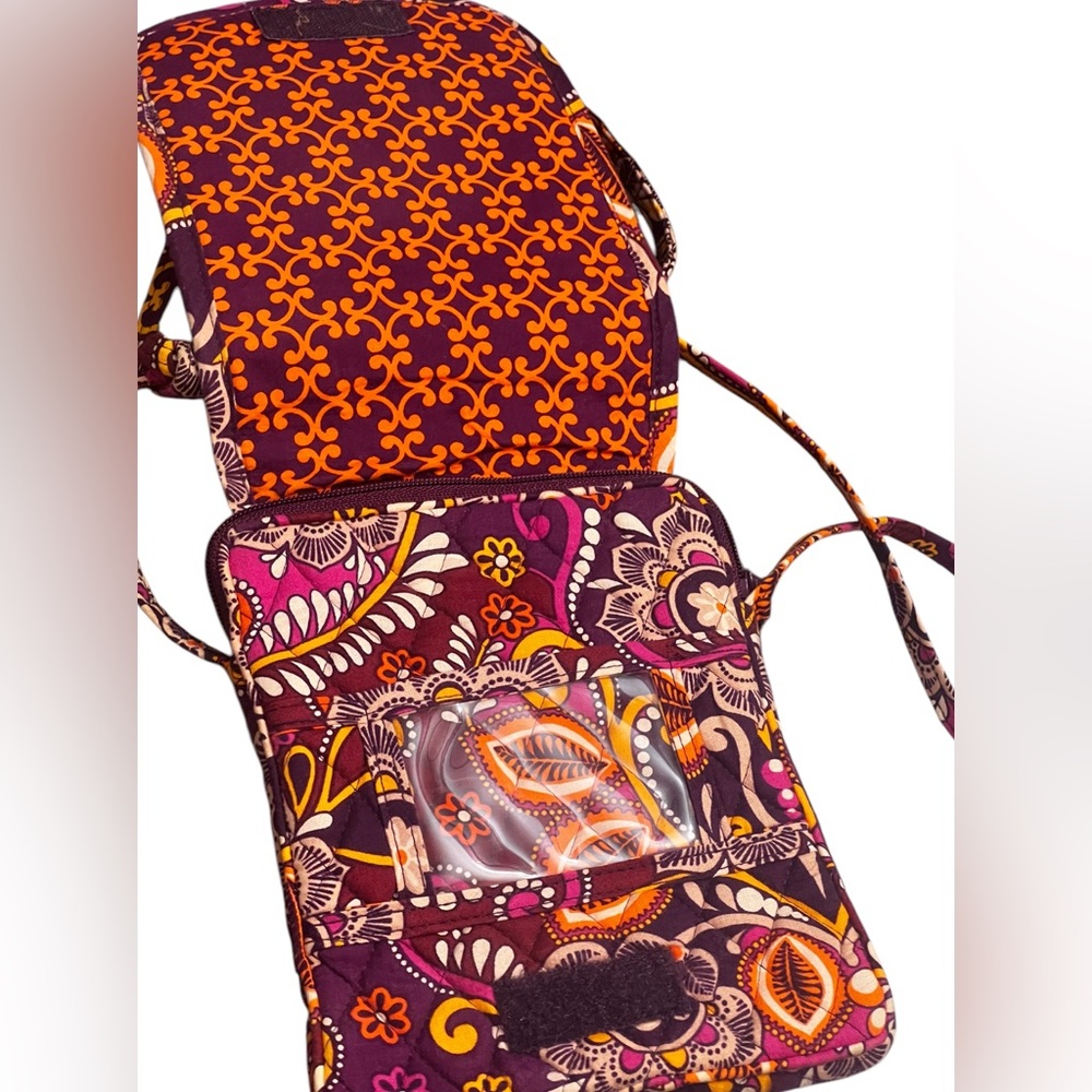 Vera Bradley Mini Hipster Safari Sunset crossbody bag - Picture 3 of 10